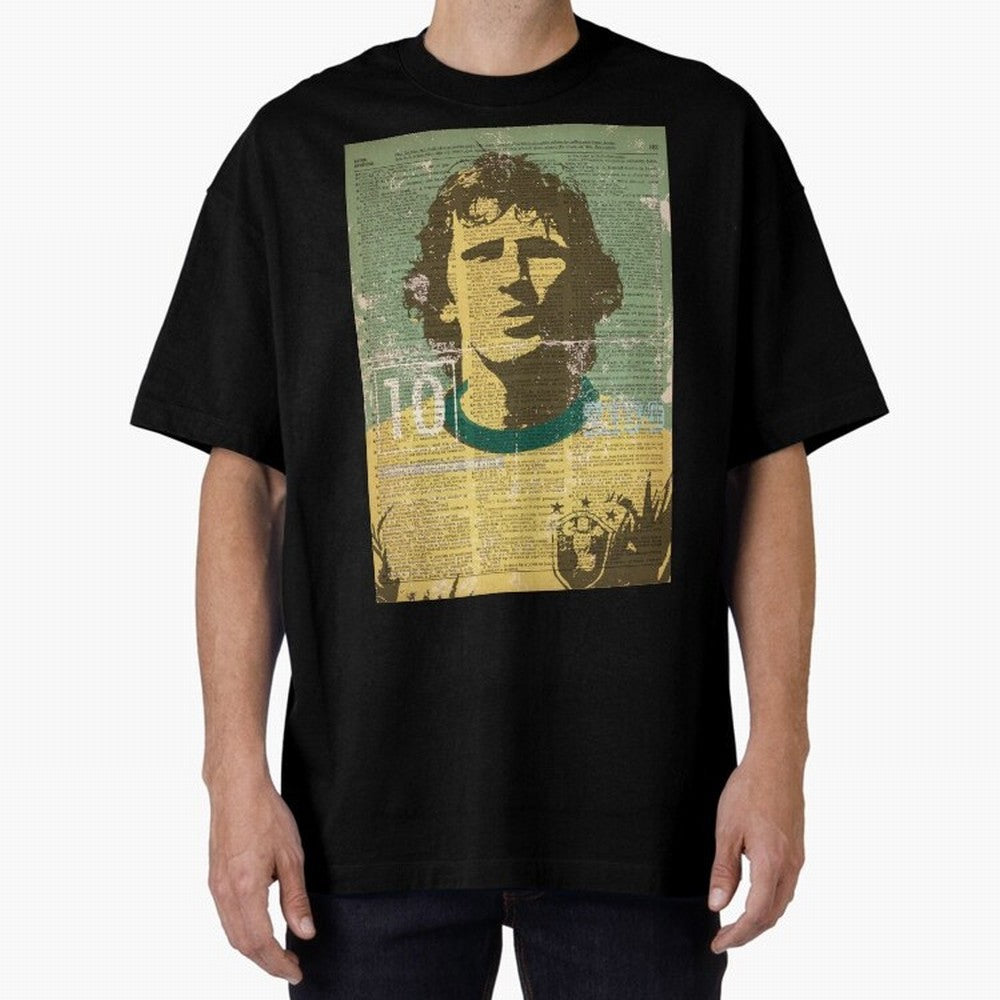 ZICO Oversized T-Shirt Bring Match Day Fire to the FIFA World Cup 2026 Journey through Haaland Highlights, Netherlands Pride, Stadium Memories, Football Loyalty, International Chants and Championship Tradition; Made for Collectors Who Enjoy Iconic