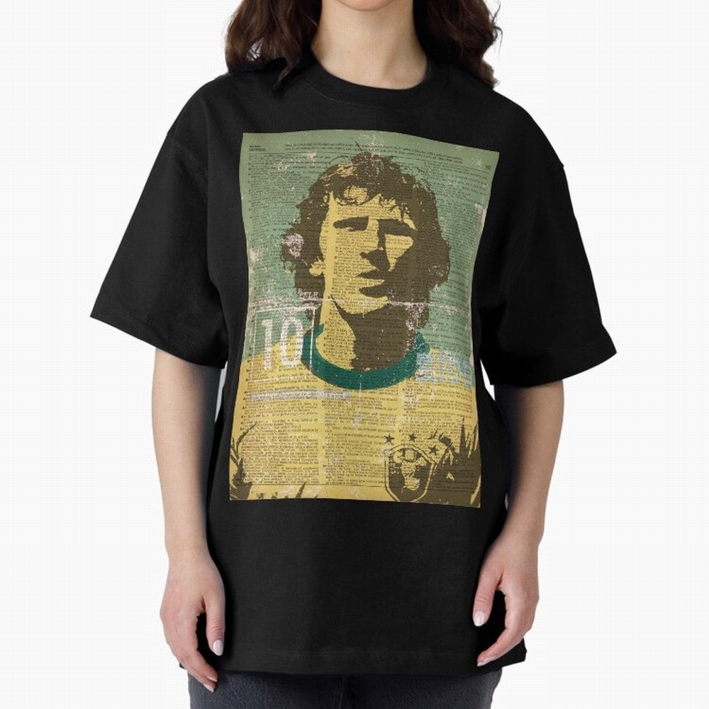 ZICO Oversized T-Shirt Bring Match Day Fire to the FIFA World Cup 2026 Journey through Haaland Highlights, Netherlands Pride, Stadium Memories, Football Loyalty, International Chants and Championship Tradition; Made for Collectors Who Enjoy Iconic