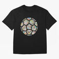 Philately Soccer Ball Oversized T-Shirt Bring a Champion Mindset to Match Day Hype around FIFA World Cup 2026, CR7 and Messi, Germany, Stadium Chants, National Pride, Trophy Dreams and Unforgettable Football Memories; Perfect for Fans, Collectors,