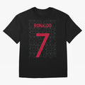 Christiano Ronaldo Portugal Away Jersey 2020 Oversized T-Shirt Back Your Heroes with Match Day Hype around FIFA World Cup 2026 Group Stage, Cristiano Ronaldo, Brazil, Portugal and Argentina, Tournament Hype, Historic Matchups, Family Viewing