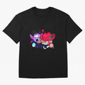 RonaDora chibis Oversized T-Shirt Refresh FIFA World Cup 2026 USA Canada Mexico for Fans of CR7 and Brazil, Bringing Football Passion, Legendary Performances, Festival Vibes and Supporter Community; Created for Match Day Parties, Soccer Gifts, Fan