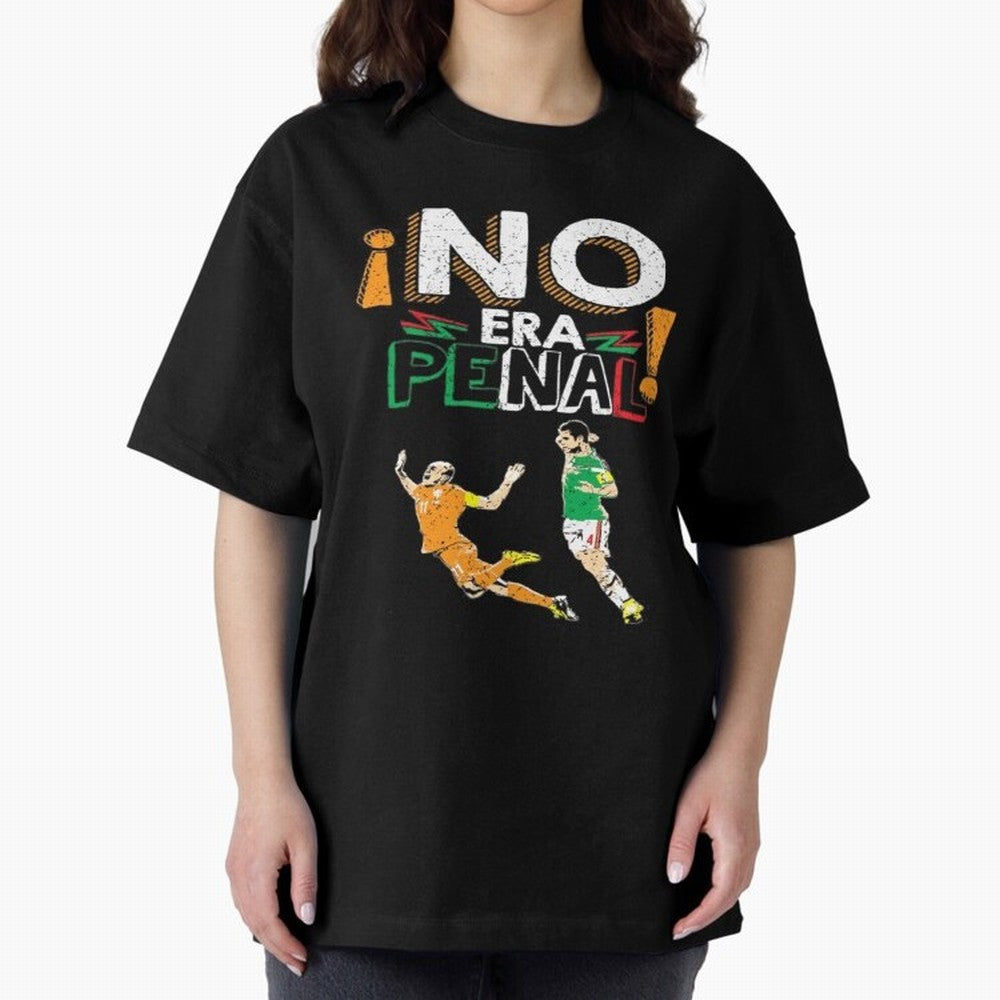 No Era Penal Oversized T-Shirt Fuel FIFA World Cup 2026 Group Stage for Fans of CR7 and Argentina and Brazil, Bringing Worldwide Fan Energy, Dramatic Goals, Stadium Lights and Championship Celebrations; Ideal for Fans Who Follow Messi, Cristiano