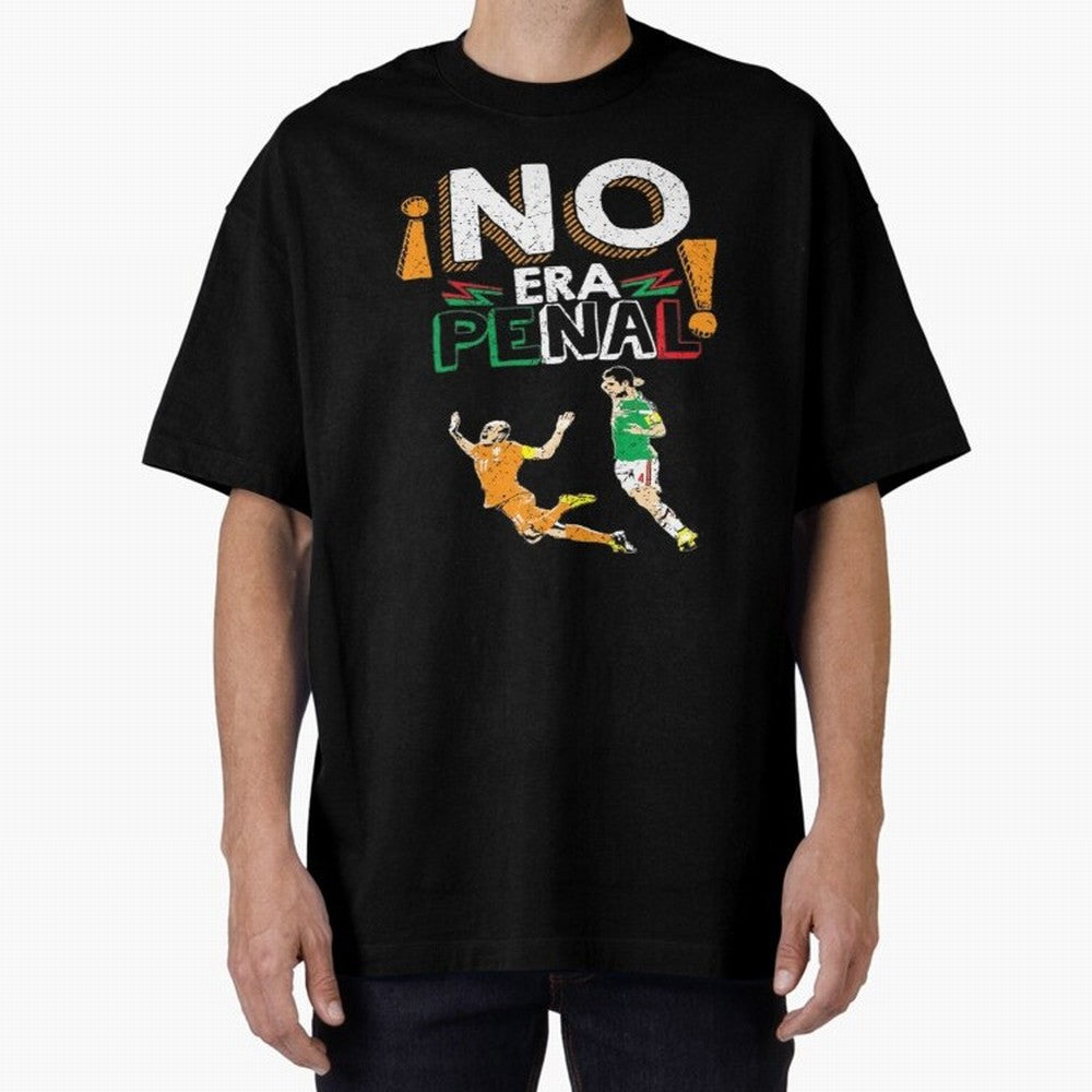 No Era Penal Oversized T-Shirt Fuel FIFA World Cup 2026 Group Stage for Fans of CR7 and Argentina and Brazil, Bringing Worldwide Fan Energy, Dramatic Goals, Stadium Lights and Championship Celebrations; Ideal for Fans Who Follow Messi, Cristiano