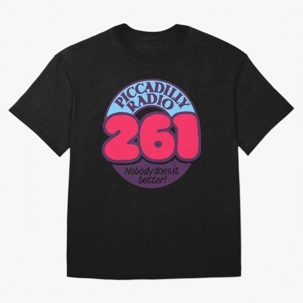 Piccadilly Radio Manchester Oversized T-Shirt Follow the Final Road of Global Football Passion for FIFA World Cup 2026 USA Canada Mexico, Inspired by Mbappe, Portugal, Stadium Chants, National Pride, Trophy Dreams and Unforgettable Football