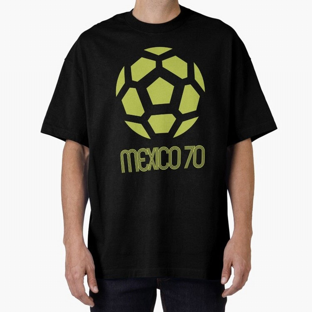Mexico Oversized T-Shirt Support Your Favorite Stars during FIFA World Cup 2026 for Fans of Messi and Portugal, Spain and Germany, Bringing Sports Nostalgia, International Competition, Famous Players and Unforgettable Victories; Built for