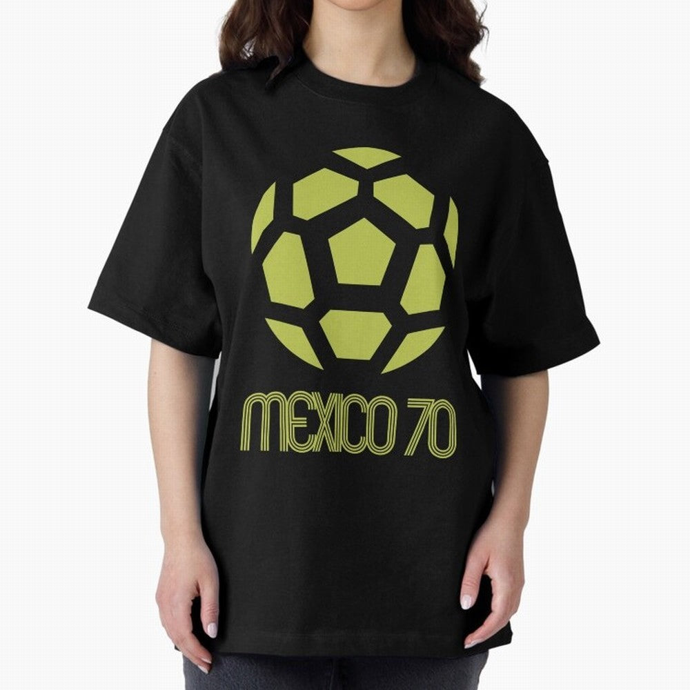 Mexico Oversized T-Shirt Support Your Favorite Stars during FIFA World Cup 2026 for Fans of Messi and Portugal, Spain and Germany, Bringing Sports Nostalgia, International Competition, Famous Players and Unforgettable Victories; Built for