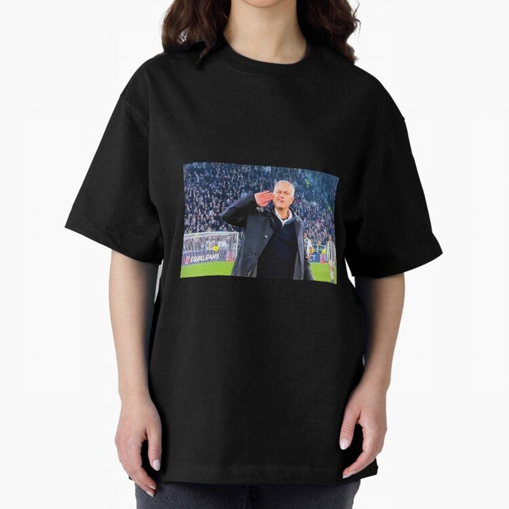 Mourinho VS Juventus Oversized T-Shirt Feel the Roar of FIFA World Cup 2026 Group Stage for Fans of Cristiano Ronaldo and Brazil, Bringing Game Day Rituals, Football Legends, Country Pride and the Road to the Final; Created for Match Day Parties,