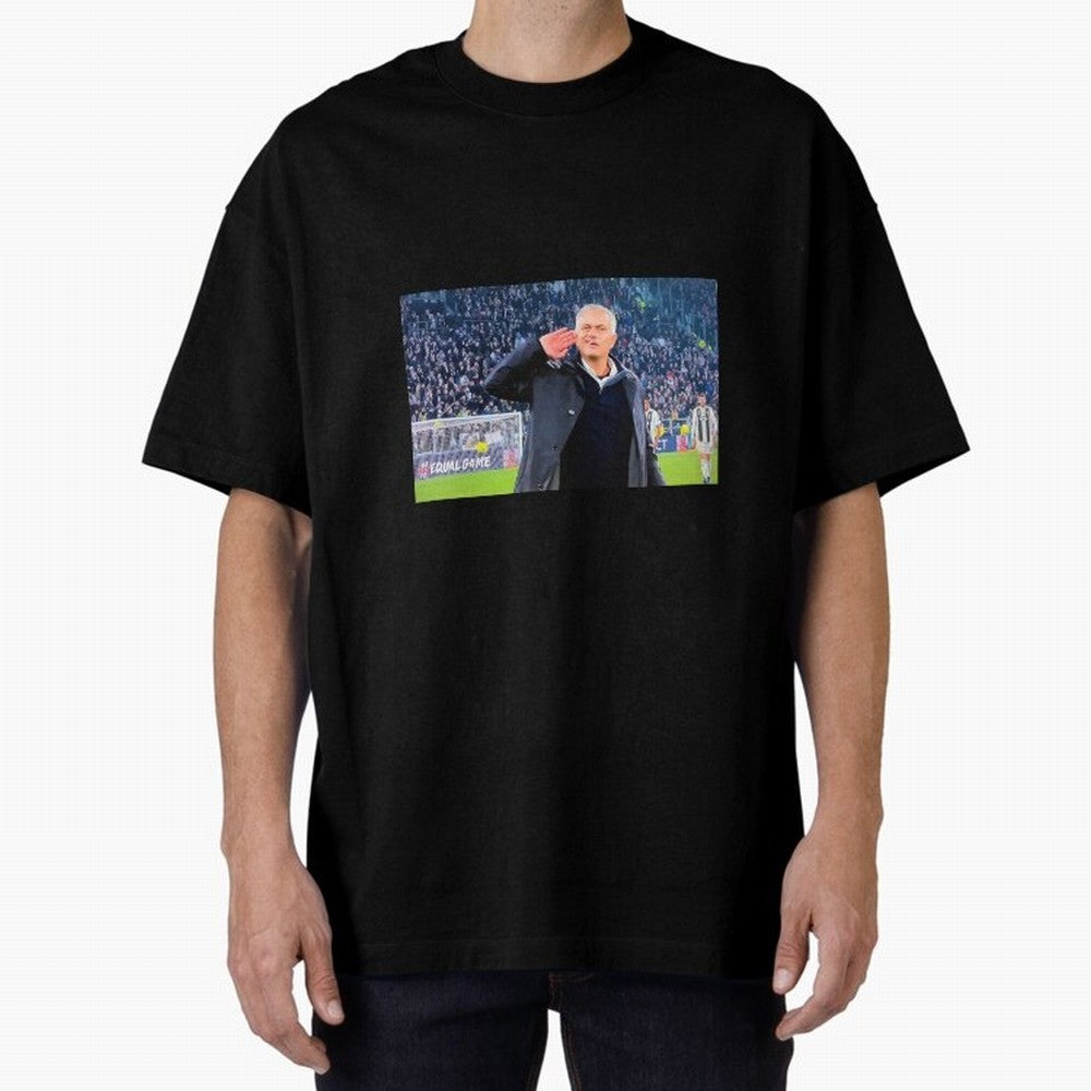 Mourinho VS Juventus Oversized T-Shirt Feel the Roar of FIFA World Cup 2026 Group Stage for Fans of Cristiano Ronaldo and Brazil, Bringing Game Day Rituals, Football Legends, Country Pride and the Road to the Final; Created for Match Day Parties,