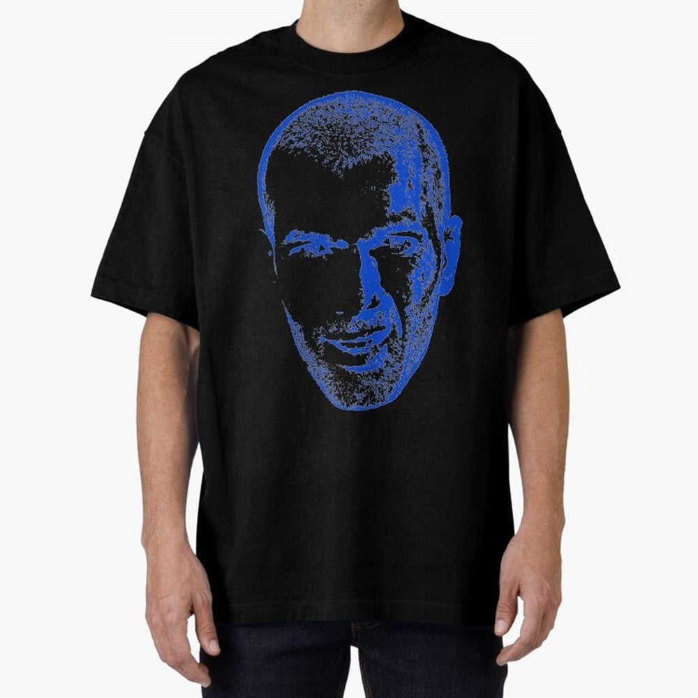 Zizou Zidane Oversized T-Shirt Follow FIFA World Cup 2026 Group Stage for Fans of Messi and Spain and Netherlands, Bringing Stadium Memories, Football Loyalty, International Chants and Championship Tradition; Ideal for Passionate Fans Who Love