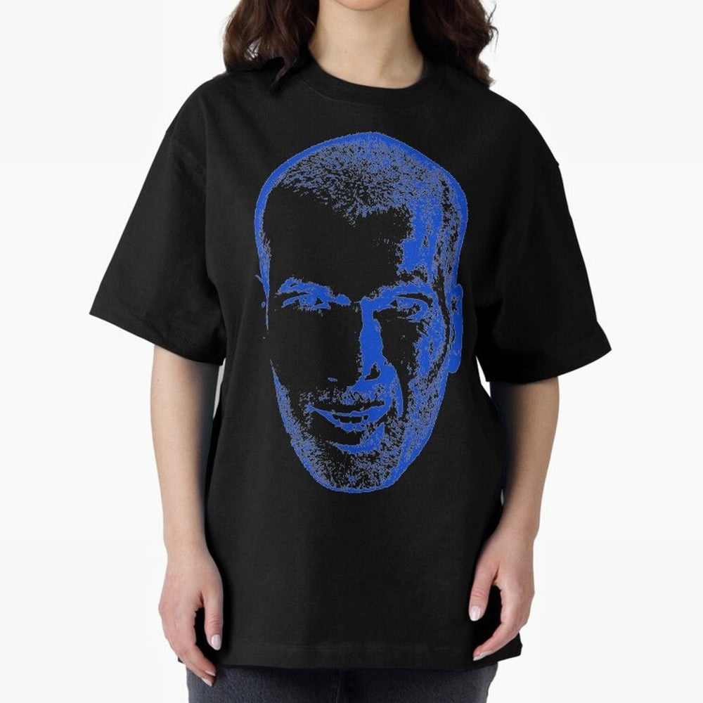 Zizou Zidane Oversized T-Shirt Follow FIFA World Cup 2026 Group Stage for Fans of Messi and Spain and Netherlands, Bringing Stadium Memories, Football Loyalty, International Chants and Championship Tradition; Ideal for Passionate Fans Who Love