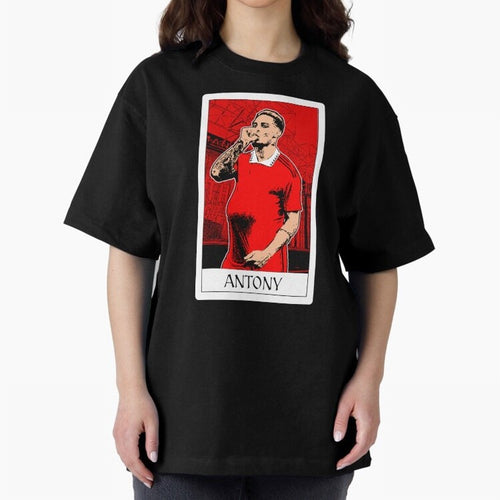 Antony Oversized T-Shirt Celebrate Golden Goal Energy in Match Day Hype around FIFA World Cup 2026, Mbappe and Neymar, Brazil, Portugal and Argentina, Stadium Chants, National Pride, Trophy Dreams and Unforgettable Football Memories; Ideal for