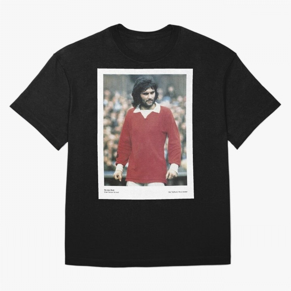 George Best - Manchester United Oversized T-Shirt Support the Legends of Global Football Passion for FIFA World Cup 2026 USA Canada Mexico, Capturing CR7 and Messi, Argentina, France and Brazil, Stadium Memories, Football Loyalty, International