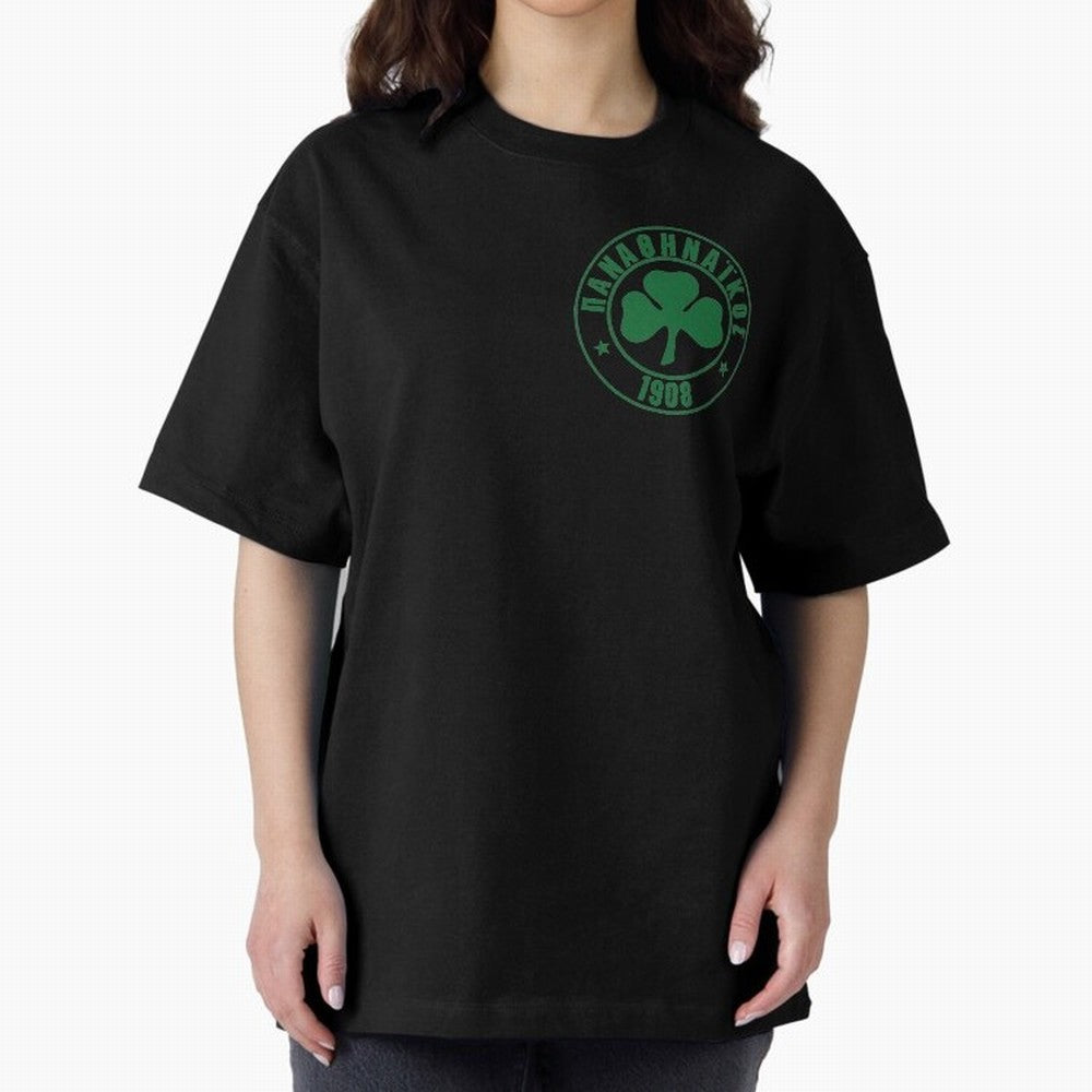 Panathinaikos FC Oversized T-Shirt Support Your Favorite Stars during Match Day Hype around FIFA World Cup 2026, Messi, England, France and Netherlands, Vintage Soccer Flavor, Modern Football Stars, National Flags and Final Night Emotion; Built for