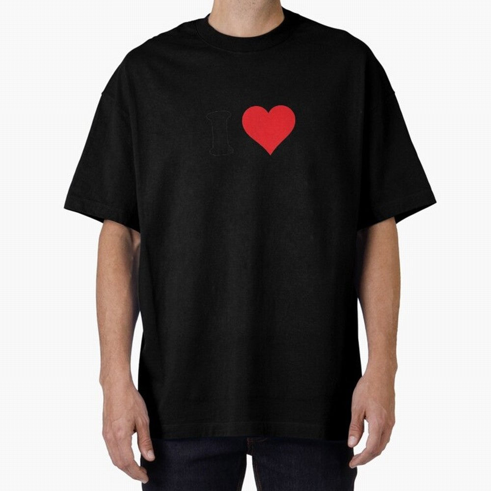 I Heart Ronaldo First Name I Love Personalized Stuff T-Shirt Oversized T-Shirt Show Your Tournament Heart for Match Day Hype around FIFA World Cup 2026 Group Stage, Mbappe, England and Germany, Classic Soccer Heritage, Championship Pressure, Fan