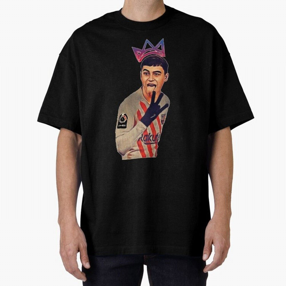 PEDRI Oversized T-Shirt Honor the Beautiful Game during FIFA World Cup 2026 Group Stage Spirit, Inspired by Netherlands, CR7 and Messi, Football Festival Excitement, Trophy Ambitions, Country Rivalries and Star Player Buzz; Made for Die Hard
