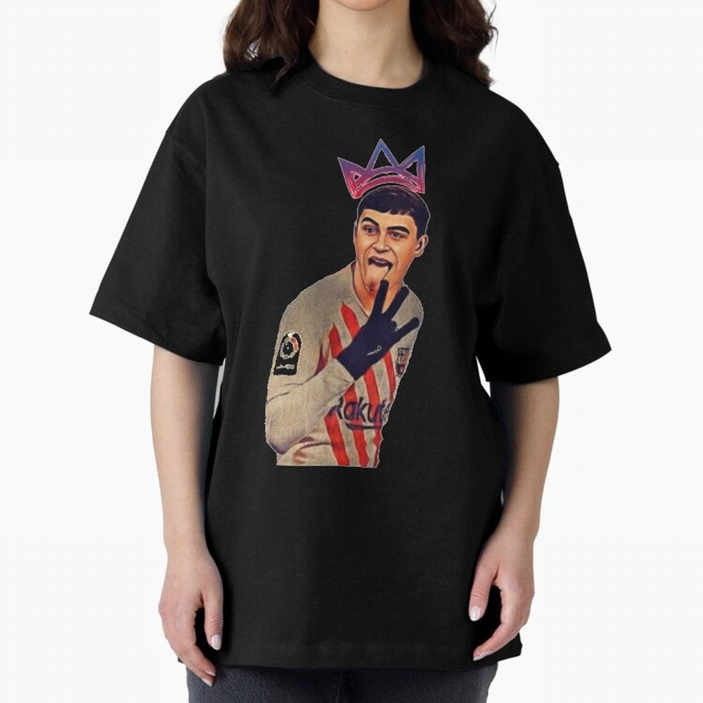 PEDRI Oversized T-Shirt Honor the Beautiful Game during FIFA World Cup 2026 Group Stage Spirit, Inspired by Netherlands, CR7 and Messi, Football Festival Excitement, Trophy Ambitions, Country Rivalries and Star Player Buzz; Made for Die Hard