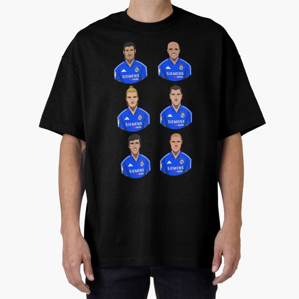 Los Galacticos Oversized T-Shirt Bring the FIFA World Cup 2026 USA Canada Mexico Journey through Cristiano Ronaldo Highlights, Brazil, Portugal and Argentina Pride, Stadium Memories, Football Loyalty, International Chants and Championship