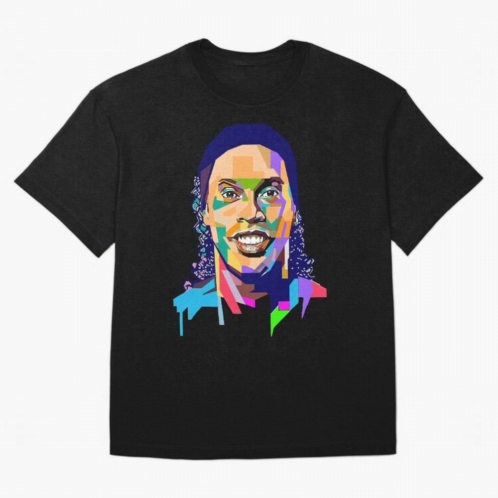 Ronaldinho Oversized T-Shirt Get Ready for FIFA World Cup 2026 for Fans of Haaland and Mbappe and Argentina and Brazil, Bringing Classic Soccer Heritage, Championship Pressure, Fan Loyalty and International Pride; Ideal for Passionate Fans Who Love
