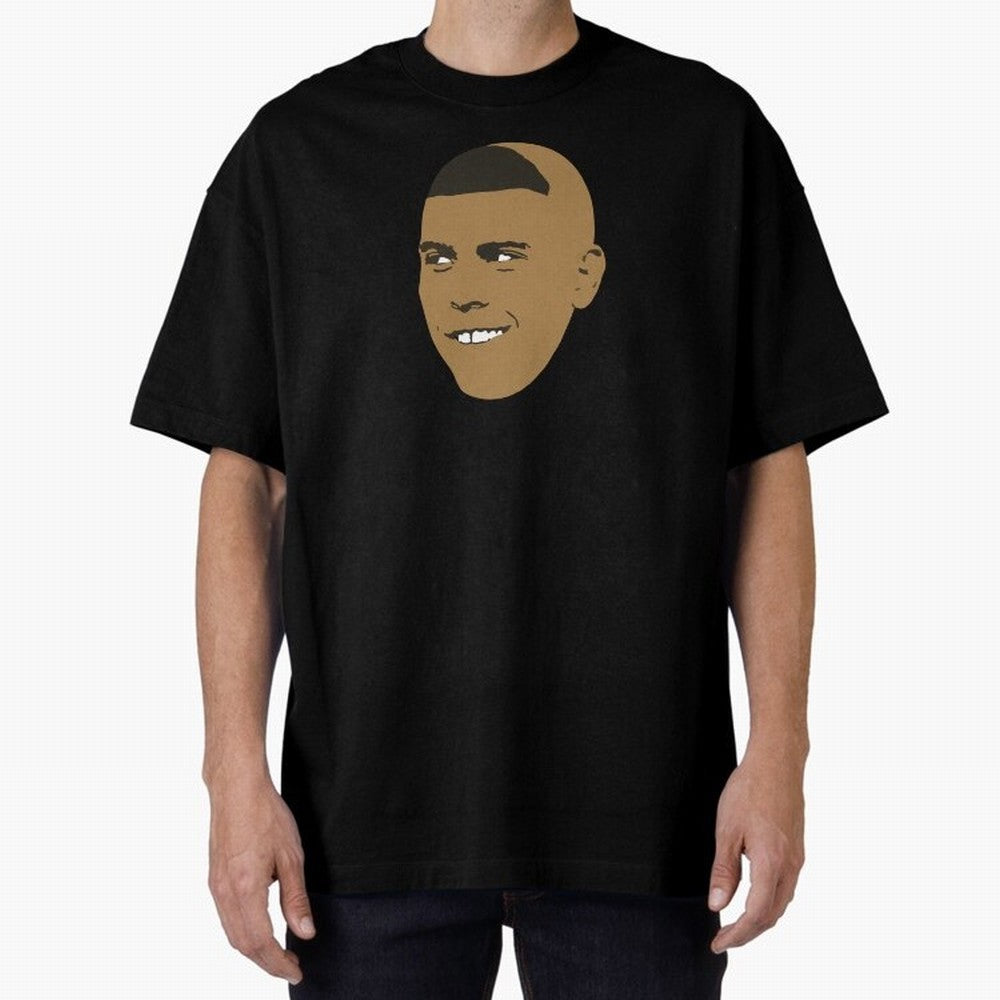 R9 Oversized T-Shirt Show Love for Legendary Goals in FIFA World Cup 2026 for Fans of Messi, Neymar and Mbappe and Germany, Bringing Championship Spirit, Famous Goals, Roaring Crowds and International Football Unity; Great for Supporters Who Love