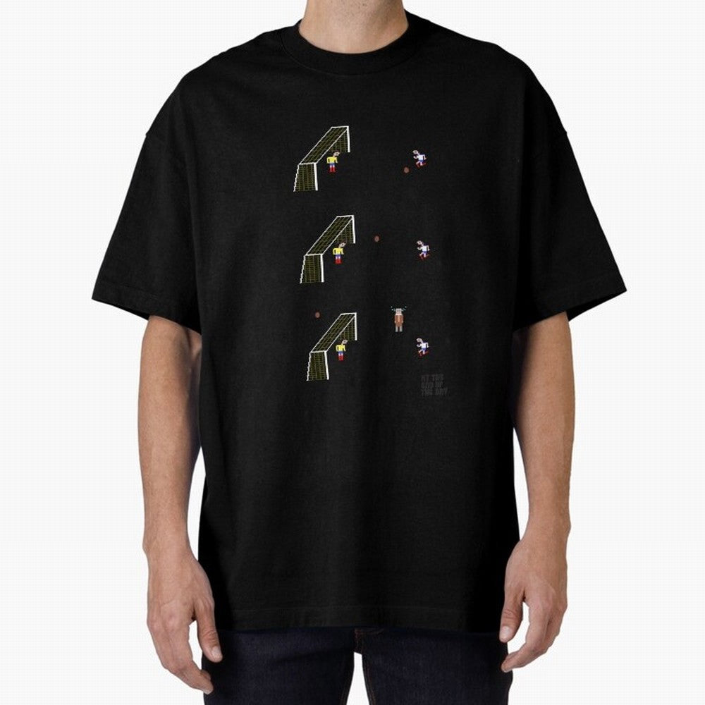 Penalty miss Oversized T-Shirt Support Your Favorite Stars during FIFA World Cup 2026 for Fans of Mbappe and Neymar and France and Portugal, Bringing Soccer Culture, Superstar Moments, National Team Dreams and Competitive Fire; Perfect for People