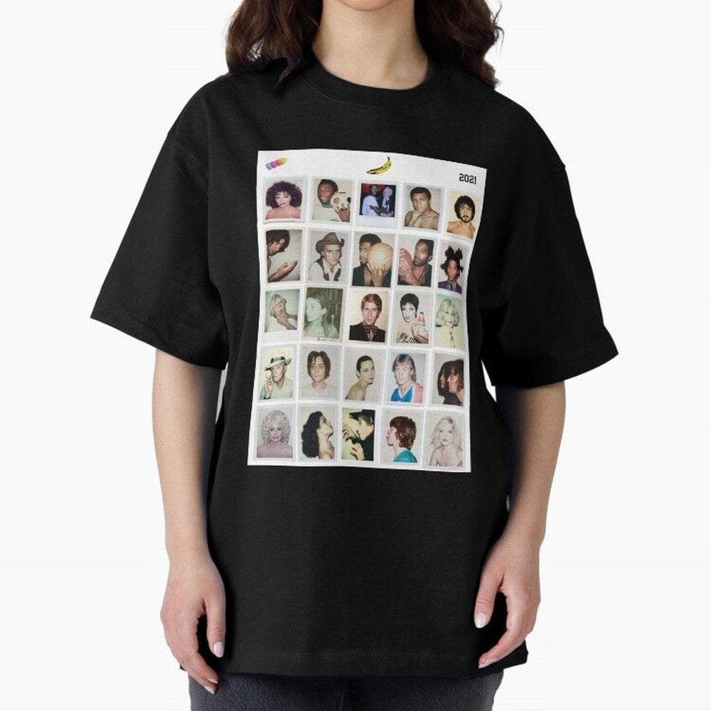 Class of Warhol Oversized T-Shirt Bring Retro Soccer Energy to FIFA World Cup 2026 Group Stage Spirit, Capturing Spain and Netherlands, CR7 and Messi, Fan Favorite Moments, National Team Passion, Big Match Drama and Soccer History; Perfect for