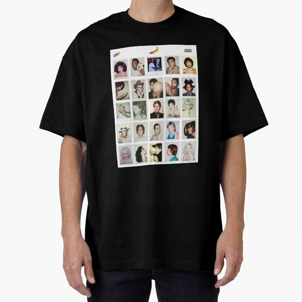 Class of Warhol Oversized T-Shirt Bring Retro Soccer Energy to FIFA World Cup 2026 Group Stage Spirit, Capturing Spain and Netherlands, CR7 and Messi, Fan Favorite Moments, National Team Passion, Big Match Drama and Soccer History; Perfect for