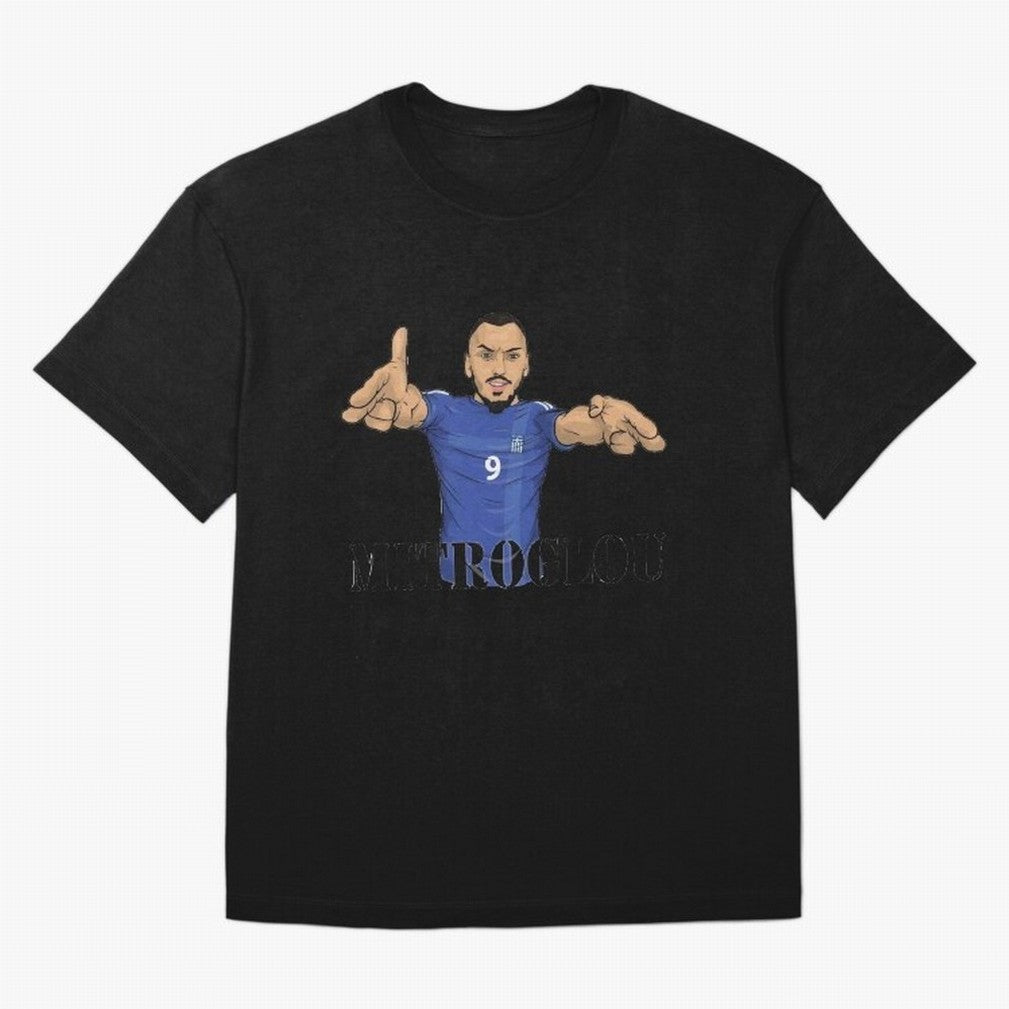 Kostantinos Mitroglou Oversized T-Shirt Show Up for the Glory of the FIFA World Cup 2026 Group Stage Journey through Cristiano Ronaldo, Haaland and CR7 Highlights, Brazil Pride, Classic Soccer Heritage, Championship Pressure, Fan Loyalty and