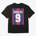 Barcelona Vintage Shirt 1995 Ronaldo 9 Oversized T-Shirt Bring Stadium Energy to Match Day Hype around FIFA World Cup 2026 USA Canada Mexico, Haaland and Mbappe, Brazil, Goal Celebration Energy, Supporter Heritage, Football Icons and Worldwide
