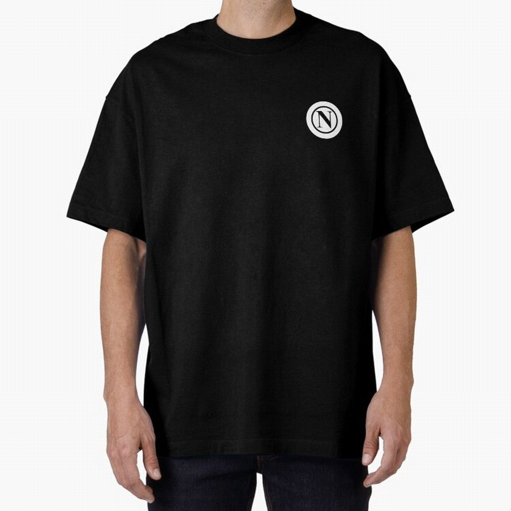 NAPOLI Oversized T-Shirt Celebrate Global Passion for Global Football Passion for FIFA World Cup 2026 USA Canada Mexico, Highlighting Haaland and Mbappe, France, Global Supporter Spirit, Legendary Goals, National Colors and Tournament Celebration;