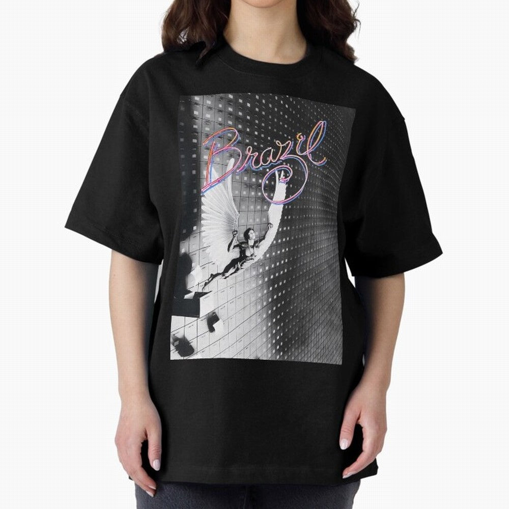 Brazil Oversized T-Shirt Make Every Match About FIFA World Cup 2026 Spirit, Featuring Germany, Neymar, Haaland and Cristiano Ronaldo, Goal Celebration Energy, Supporter Heritage, Football Icons and Worldwide Tournament Joy; Built for Supporters