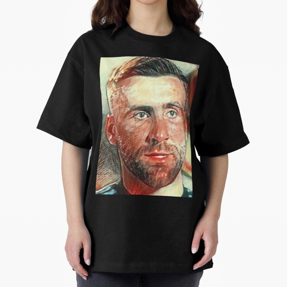 Luke Shaw Oversized T-Shirt Celebrate the Biggest Stage of FIFA World Cup 2026 Group Stage for Fans of Messi and Portugal, Bringing Soccer Culture, Superstar Moments, National Team Dreams and Competitive Fire; Perfect for People Who Love Argentina,