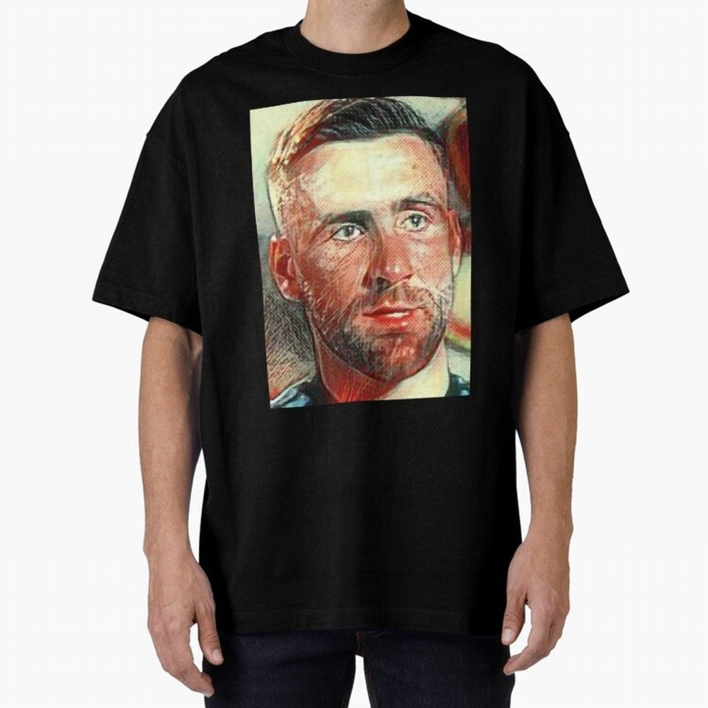 Luke Shaw Oversized T-Shirt Celebrate the Biggest Stage of FIFA World Cup 2026 Group Stage for Fans of Messi and Portugal, Bringing Soccer Culture, Superstar Moments, National Team Dreams and Competitive Fire; Perfect for People Who Love Argentina,