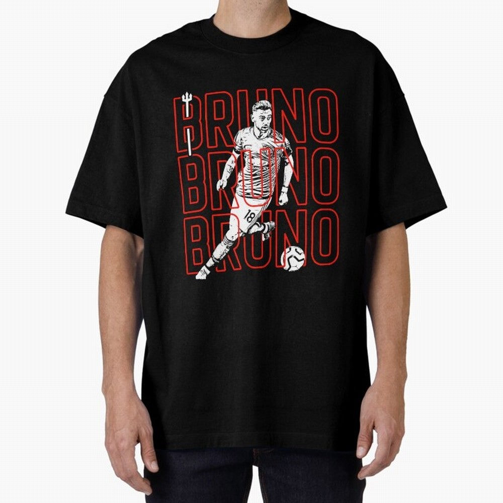 Bruno Fernandes - Manchester United Oversized T-Shirt Get Ready for the FIFA World Cup 2026 Group Stage Journey through Cristiano Ronaldo Highlights, France Pride, Worldwide Fan Energy, Dramatic Goals, Stadium Lights and Championship Celebrations;