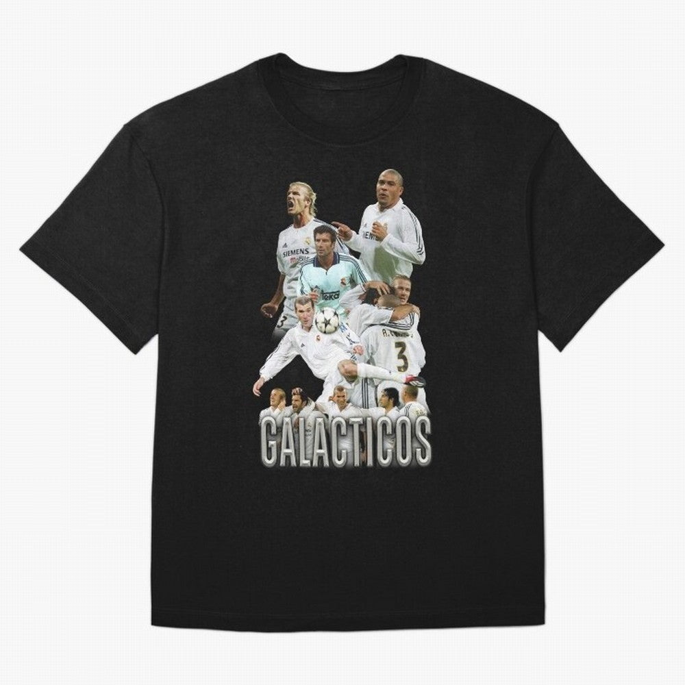 Galacticos Real Madrid Oversized T-Shirt Bring World Football Passion into FIFA World Cup 2026 USA Canada Mexico Spirit, Driven by Argentina, Mbappe and Neymar, Soccer Culture, Superstar Moments, National Team Dreams and Competitive Fire; Made for