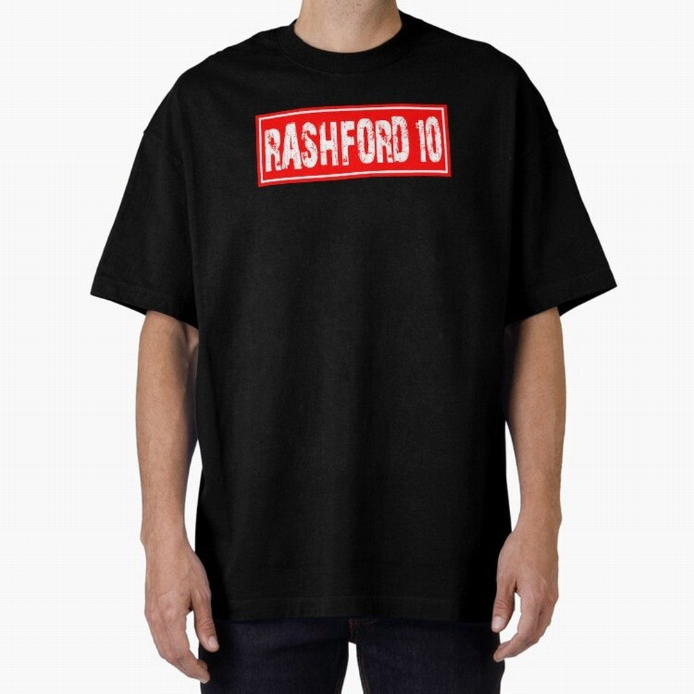 Marcus Rashford Oversized T-Shirt Upgrade Match Day Hype around FIFA World Cup 2026 USA Canada Mexico, Messi, CR7 and Mbappe, Spain, Stadium Memories, Football Loyalty, International Chants and Championship Tradition; Made for Die Hard Supporters,