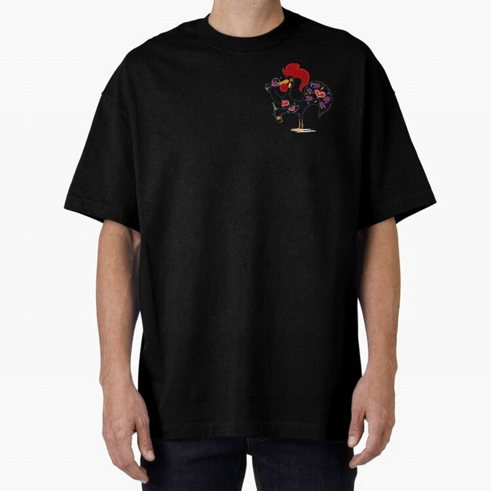 Portuguese Rooster Drinking Wine Oversized T-Shirt Carry the Colors and Pride of the FIFA World Cup 2026 USA Canada Mexico Journey through Mbappe Highlights, Germany Pride, Stadium Chants, National Pride, Trophy Dreams and Unforgettable Football