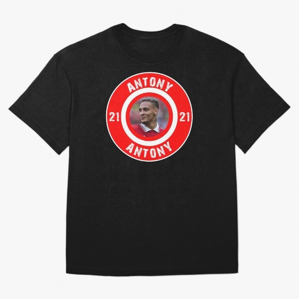 Antony Oversized T-Shirt Turn Football Passion into Match Day Hype around FIFA World Cup 2026 Group Stage, Haaland, Spain and Netherlands, Stadium Chants, National Pride, Trophy Dreams and Unforgettable Football Memories; Great for Supporters Who