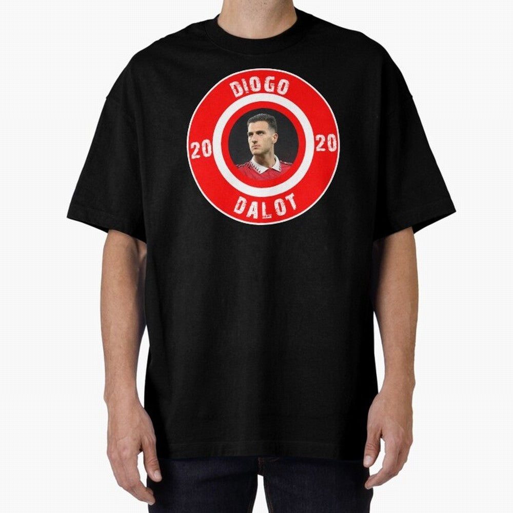 Diogo Dalot Oversized T-Shirt Show Championship Spirit for Global Football Passion for FIFA World Cup 2026, Built around Neymar, Haaland and Cristiano Ronaldo, Argentina and Brazil, Stadium Chants, National Pride, Trophy Dreams and Unforgettable
