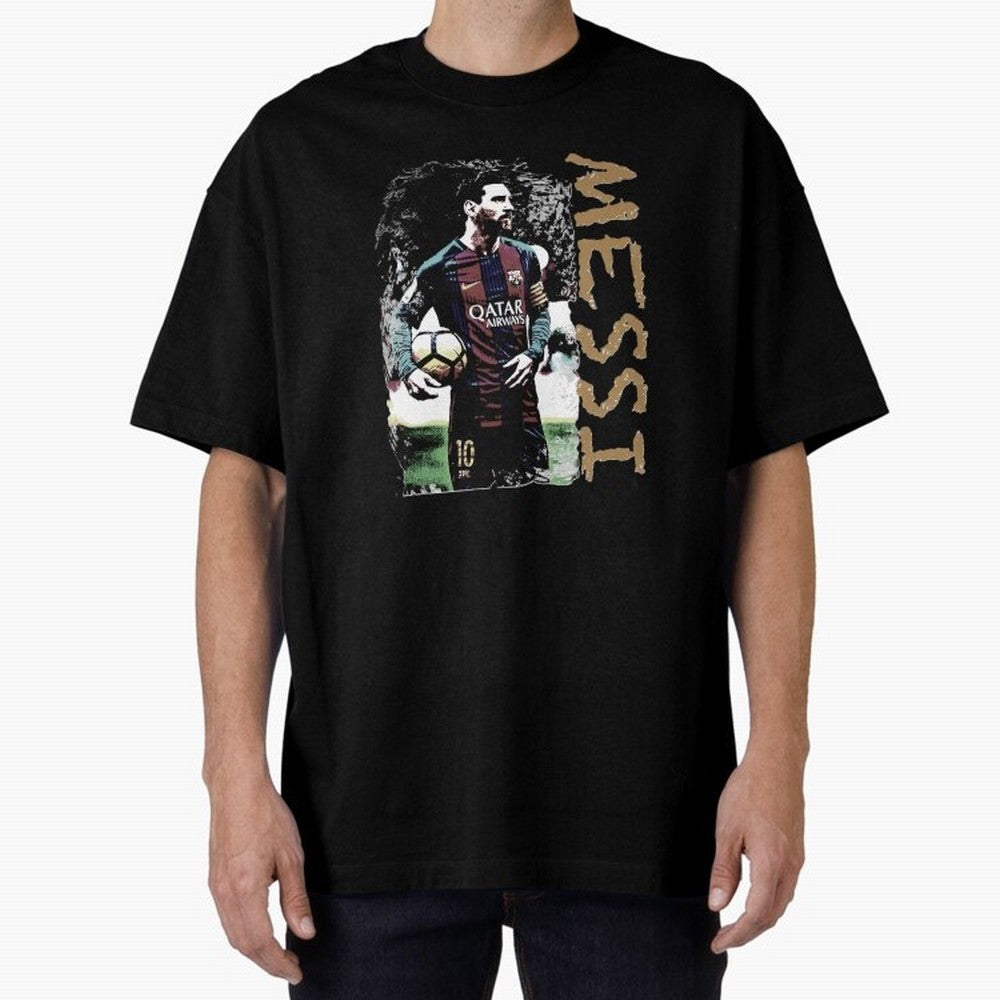 messi 10 Lionel messi FC Barcelona Oversized T-Shirt Celebrate Football Heritage in the FIFA World Cup 2026 Journey through Messi, CR7 and Mbappe Highlights, Portugal, Spain and Germany Pride, Global Supporter Spirit, Legendary Goals, National
