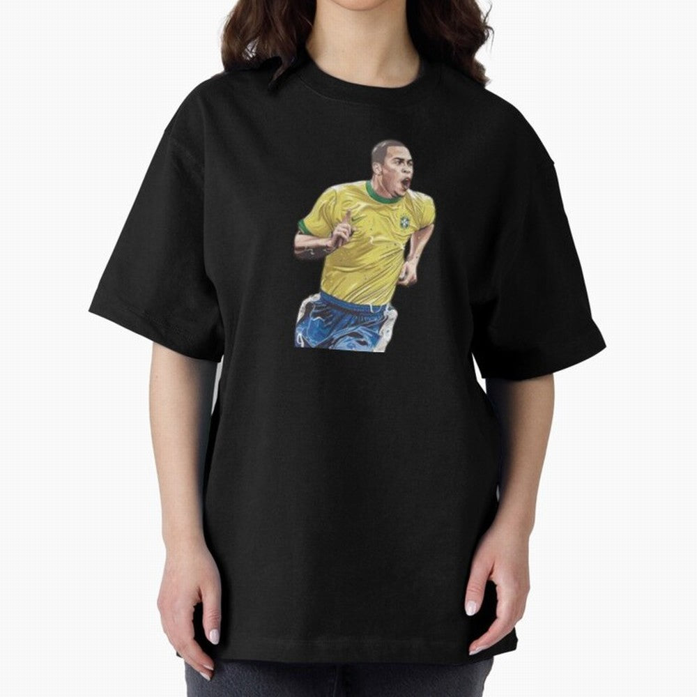 Ronaldo Oversized T-Shirt Celebrate Rivalries and Pride in FIFA World Cup 2026 USA Canada Mexico Spirit, Celebrating Spain, Haaland and Mbappe, Classic Soccer Heritage, Championship Pressure, Fan Loyalty and International Pride; Created for Match