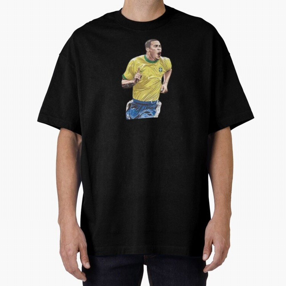 Ronaldo Oversized T-Shirt Celebrate Rivalries and Pride in FIFA World Cup 2026 USA Canada Mexico Spirit, Celebrating Spain, Haaland and Mbappe, Classic Soccer Heritage, Championship Pressure, Fan Loyalty and International Pride; Created for Match