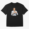 Gareth Bale Love Sign Celebration Oversized T-Shirt Support Your Favorite Stars during FIFA World Cup 2026 Group Stage Spirit, Filled with Netherlands, Messi, Stadium Memories, Football Loyalty, International Chants and Championship Tradition;