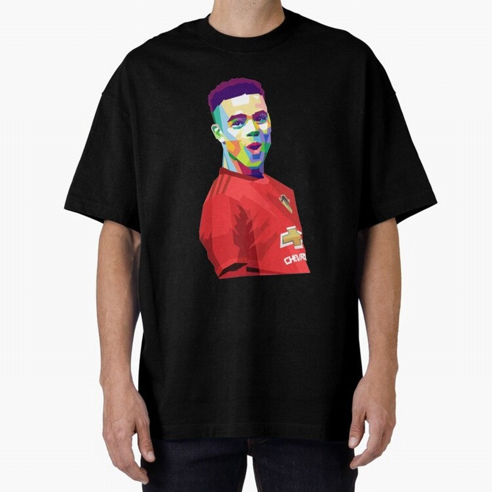 Mason Greenwood Oversized T-Shirt Show Fan Pride Across Match Day Hype around FIFA World Cup 2026 Group Stage, Neymar, Haaland and Cristiano Ronaldo, Brazil, Portugal and Argentina, Champion Mindset, Group Stage Buzz, Knockout Tension and