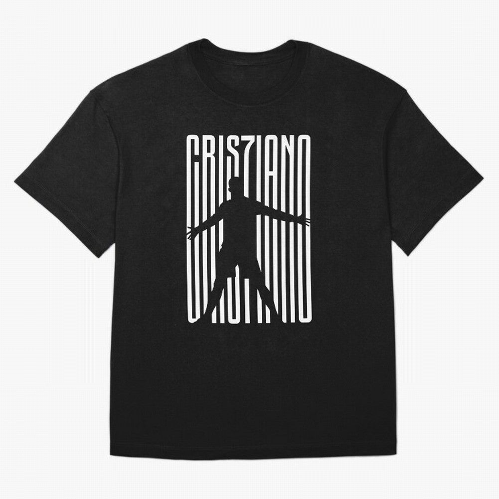 Christiano Ronaldo Icon black Jersey 2023 Oversized T-Shirt Fuel Your Fan Pride for Match Day Hype around FIFA World Cup 2026 USA Canada Mexico, Mbappe, Argentina, France and Brazil, Stadium Chants, National Pride, Trophy Dreams and Unforgettable