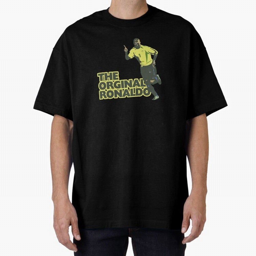 The Orginal Ronaldo Oversized T-Shirt Show Your Tournament Heart for Global Football Passion for FIFA World Cup 2026 USA Canada Mexico, Highlighting Messi, CR7 and Mbappe, France, Goal Celebration Energy, Supporter Heritage, Football Icons and