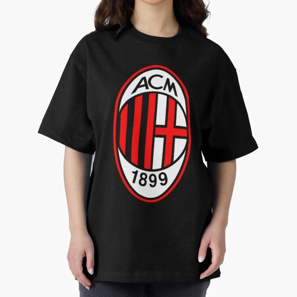 AC Milan Classic . Oversized T-Shirt Represent the FIFA World Cup 2026 Group Stage Journey through Messi, Neymar and Mbappe Highlights, Spain and Netherlands Pride, Worldwide Fan Energy, Dramatic Goals, Stadium Lights and Championship Celebrations;