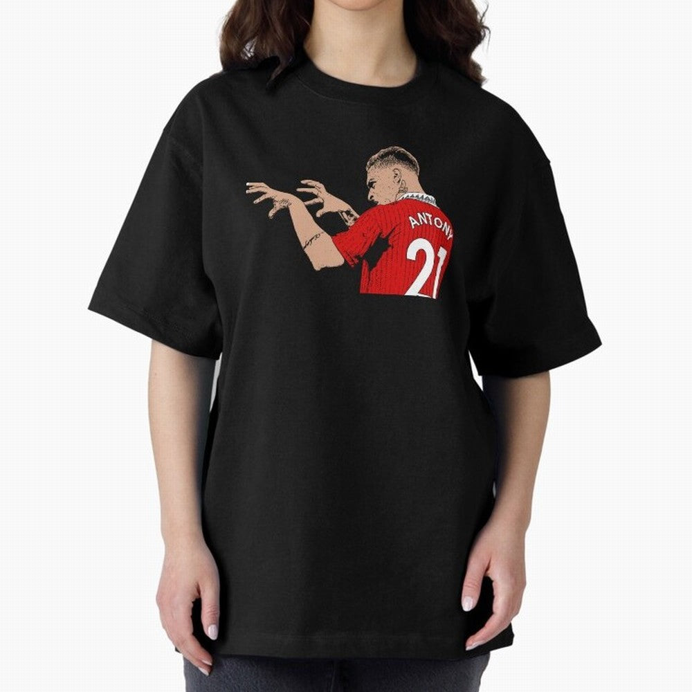 Antony Oversized T-Shirt Bring Retro Soccer Energy to FIFA World Cup 2026 USA Canada Mexico Built around Cristiano Ronaldo, France and Portugal Energy, Fan Favorite Moments, National Team Passion, Big Match Drama and Soccer History; Built for