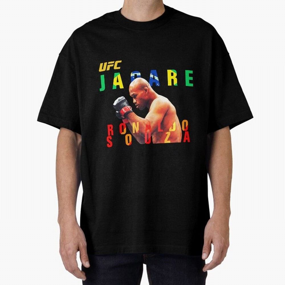 Ronaldo Jacare Souza MMA UFC 256 Oversized T-Shirt Show Support during Global Football Passion for FIFA World Cup 2026 USA Canada Mexico, Driven by Mbappe, Portugal, Supporter Pride, Iconic Celebrations, Legendary Names and Global Match Day Energy;