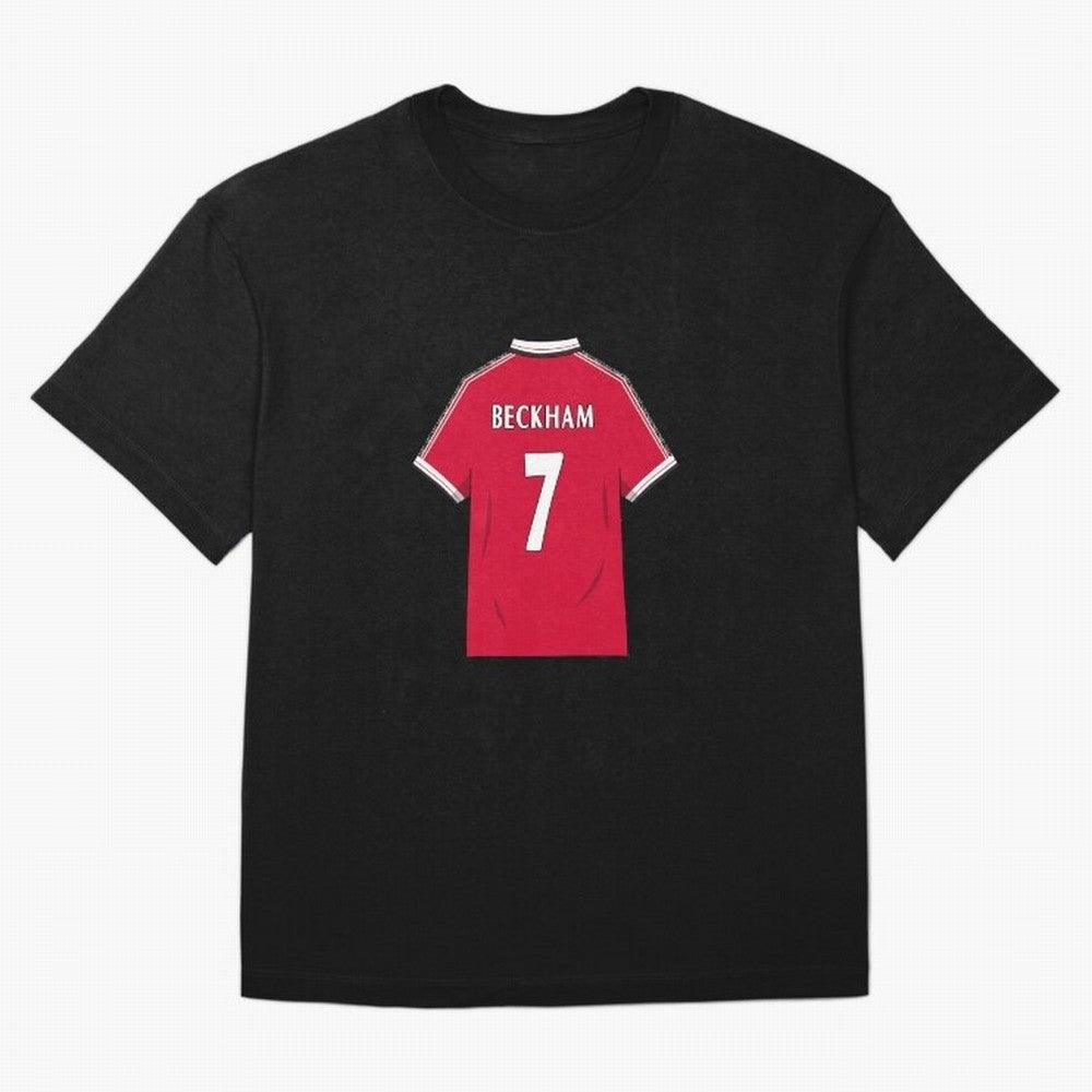 David Beckham 1999 Jersey Oversized T-Shirt Support Iconic Players in FIFA World Cup 2026 USA Canada Mexico Centered on Neymar, Portugal, Spain and Germany Energy, Goal Celebration Energy, Supporter Heritage, Football Icons and Worldwide Tournament