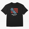 World Cup USA 94 Oversized T-Shirt Feel the Trophy Chase of Match Day Hype around FIFA World Cup 2026 Group Stage, Messi, Neymar and Mbappe, Spain, Championship Spirit, Famous Goals, Roaring Crowds and International Football Unity; Ideal for Fans